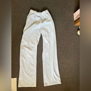Light Blue Brandy sweatpants wide leg